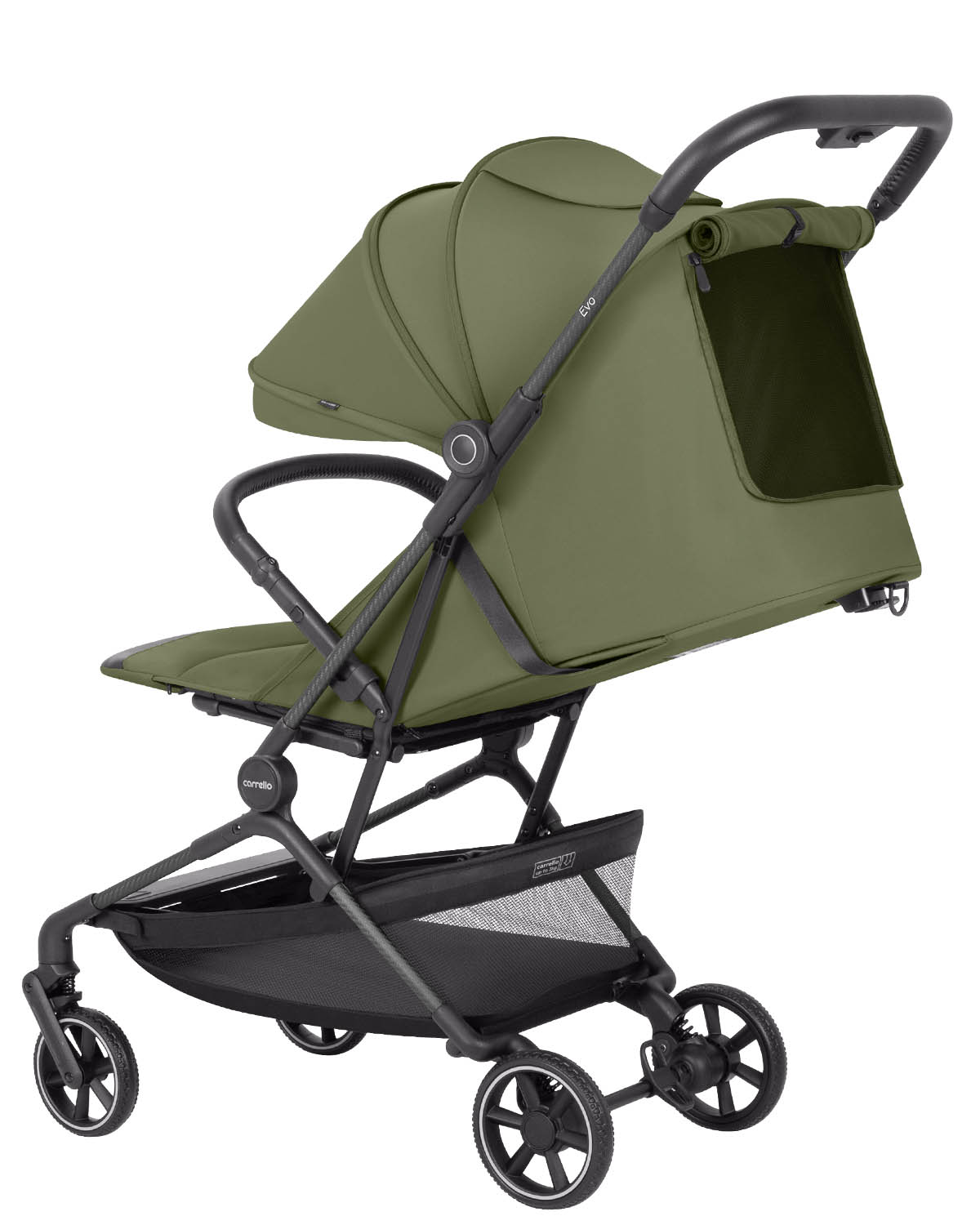 Прогулочная коляска Evo 2025 Климатическое окошко для жаркой погоды.